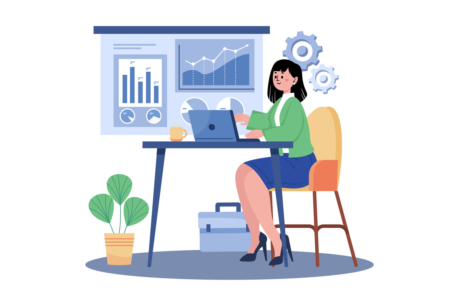 M478_Business Startup Illustrations M478_Business Startup Illustrations