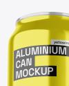 Aluminium Can Mockup