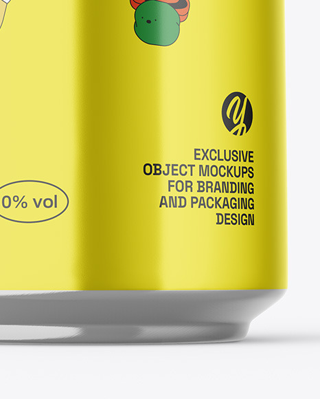 Aluminium Can Mockup