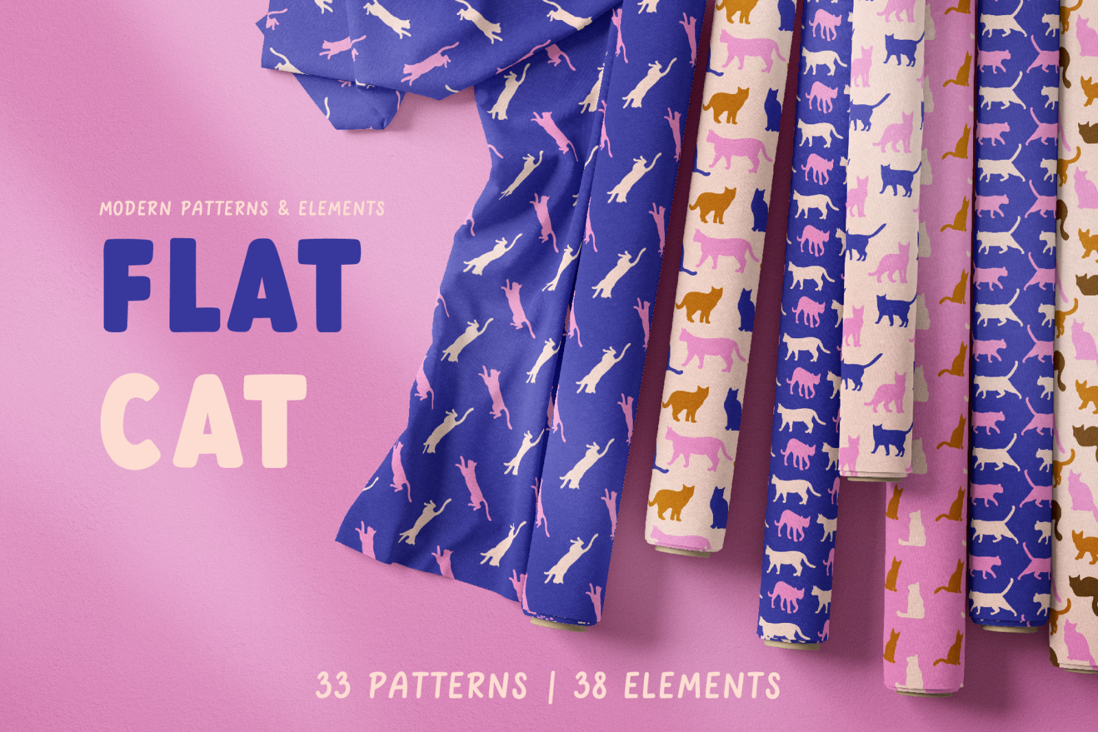 Flat Cat Modern Patterns Flat Cat Modern Patterns