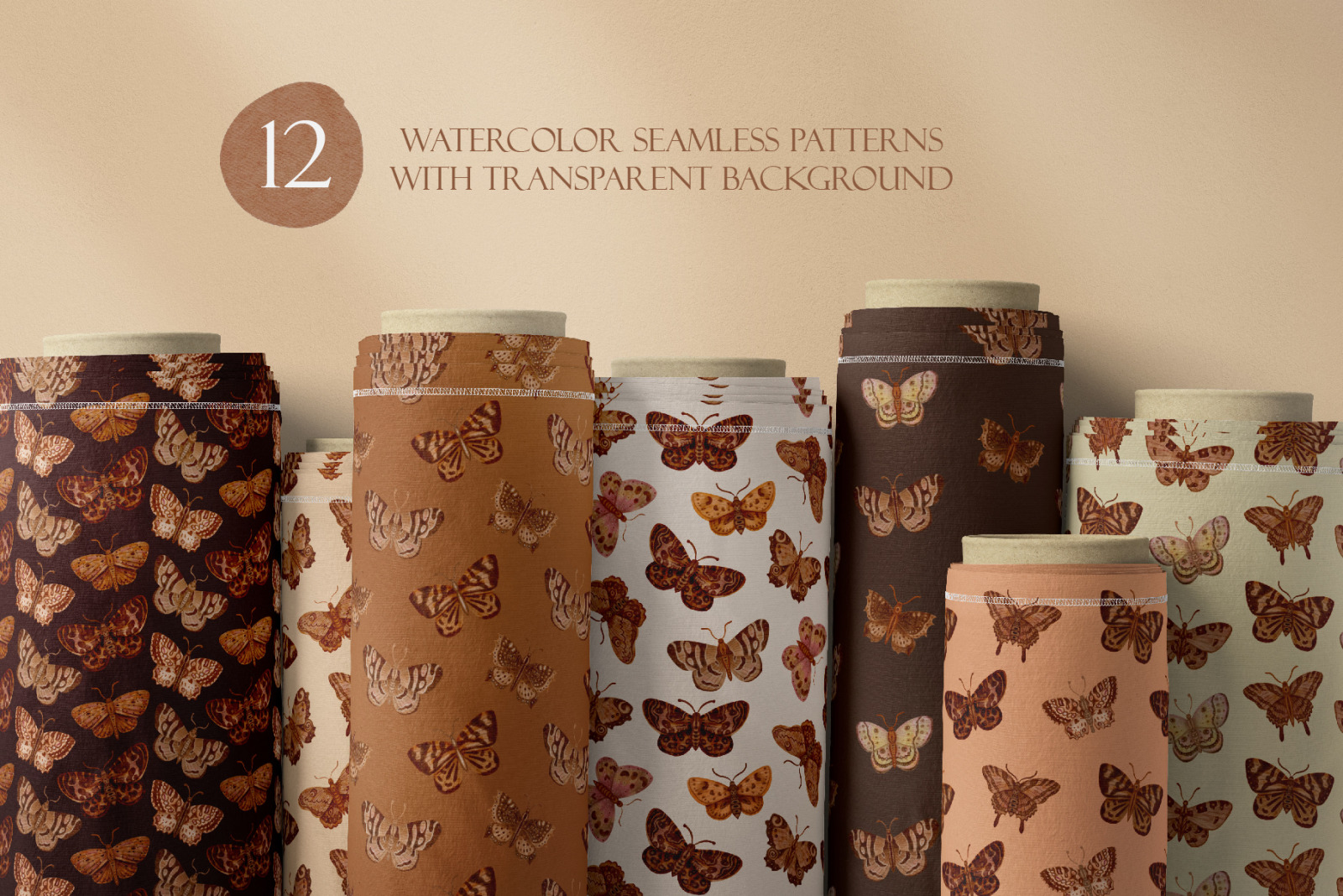 Watercolor Butterflies Patterns Watercolor Butterflies Patterns