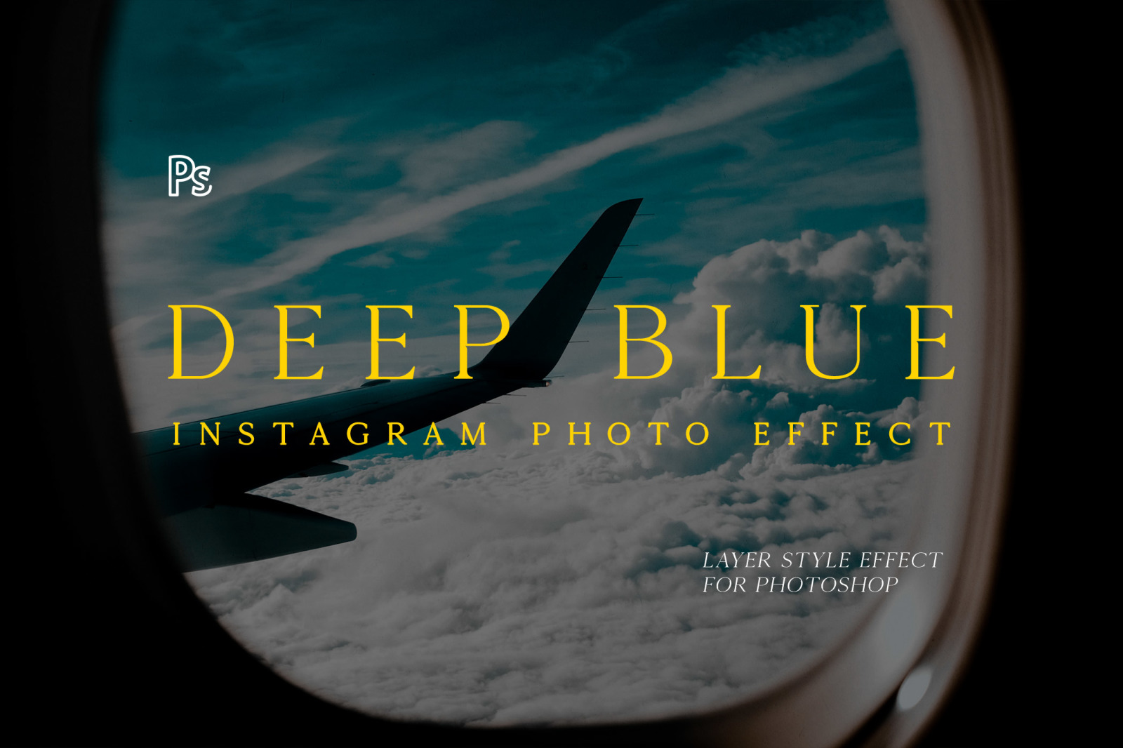 Deep Blue Instagram Photo Effect Deep Blue Instagram Photo Effect