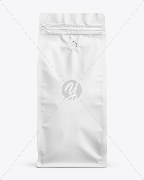 Matte Coffee Bag Mockup