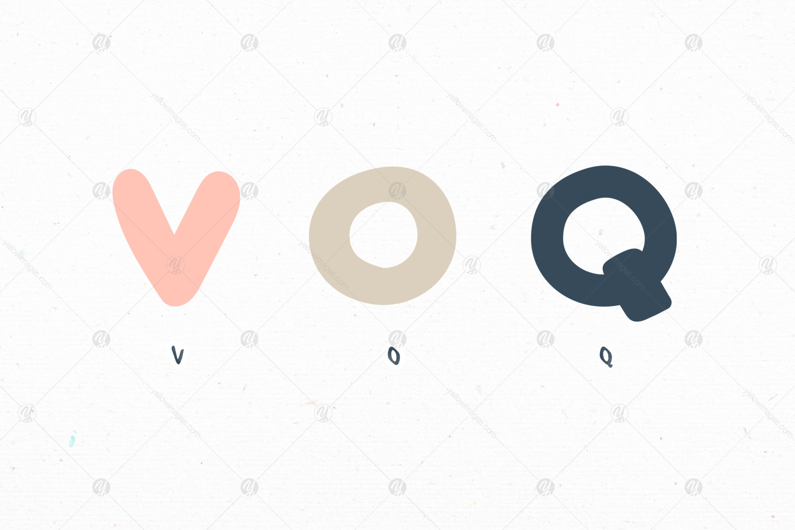 Fatty abstract alphabet illustration set Fatty abstract alphabet illustration set