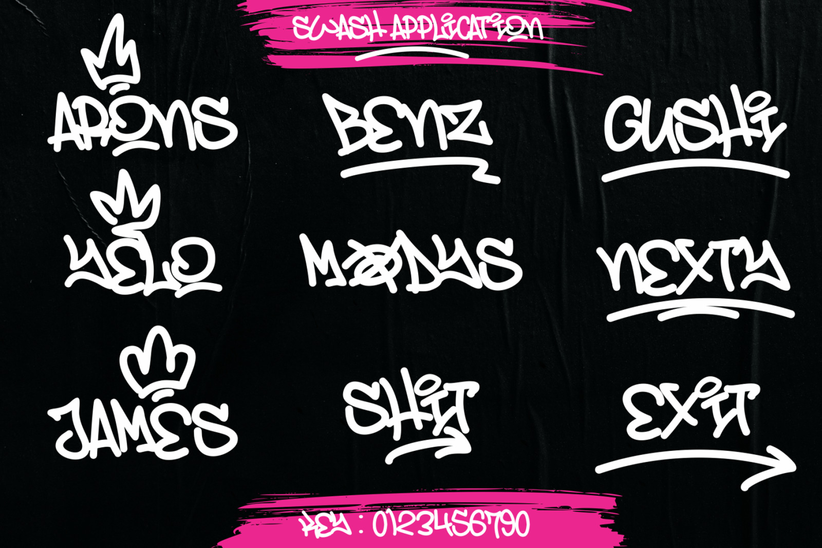 Street Rats - Realistic Monoline Graffiti Font