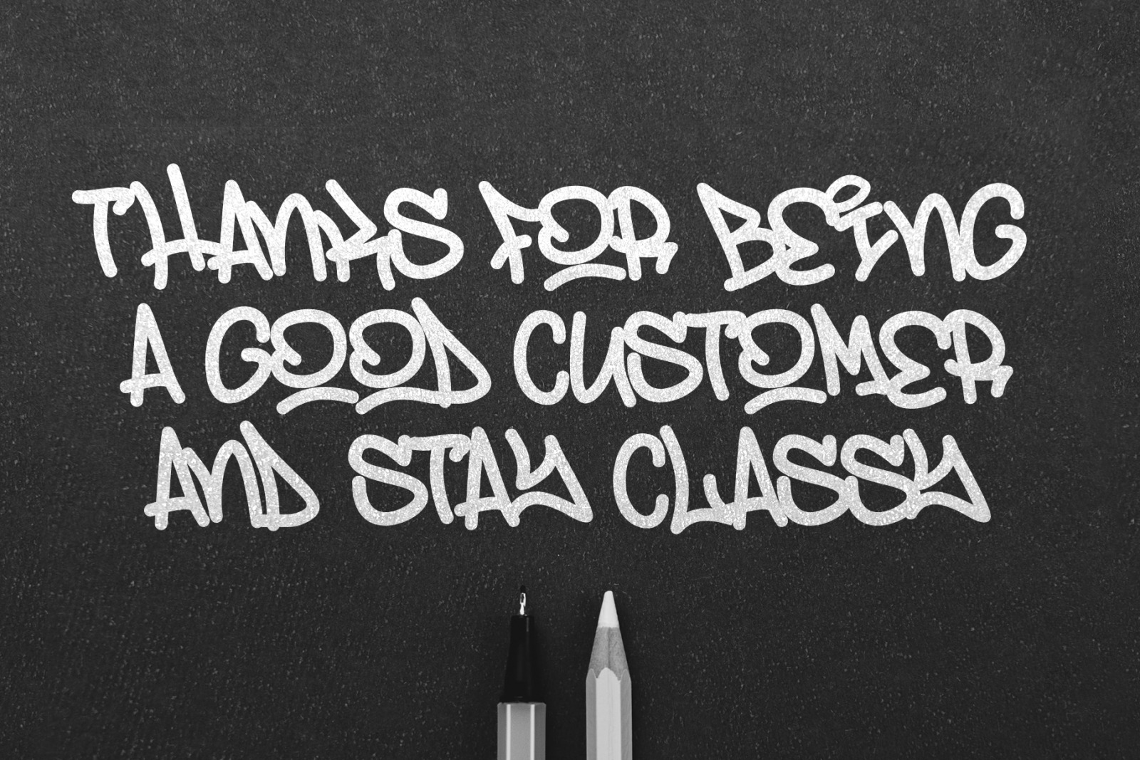 Street Rats - Realistic Monoline Graffiti Font Street Rats - Realistic Monoline Graffiti Font