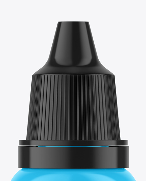 Glossy Dropper Bottle Mockup