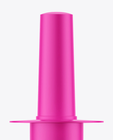 Matte Nasal Spray Bottle Mockup