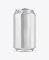 355ml Classic Can With Metallic Finish Mockup