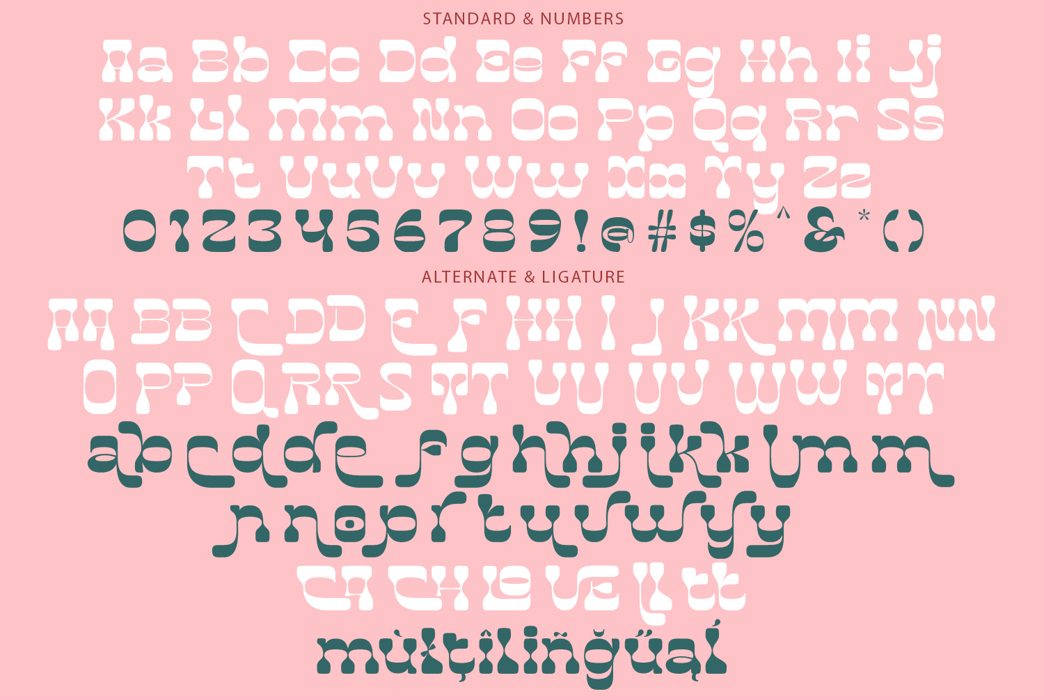 Pinkponk - Groovy Font