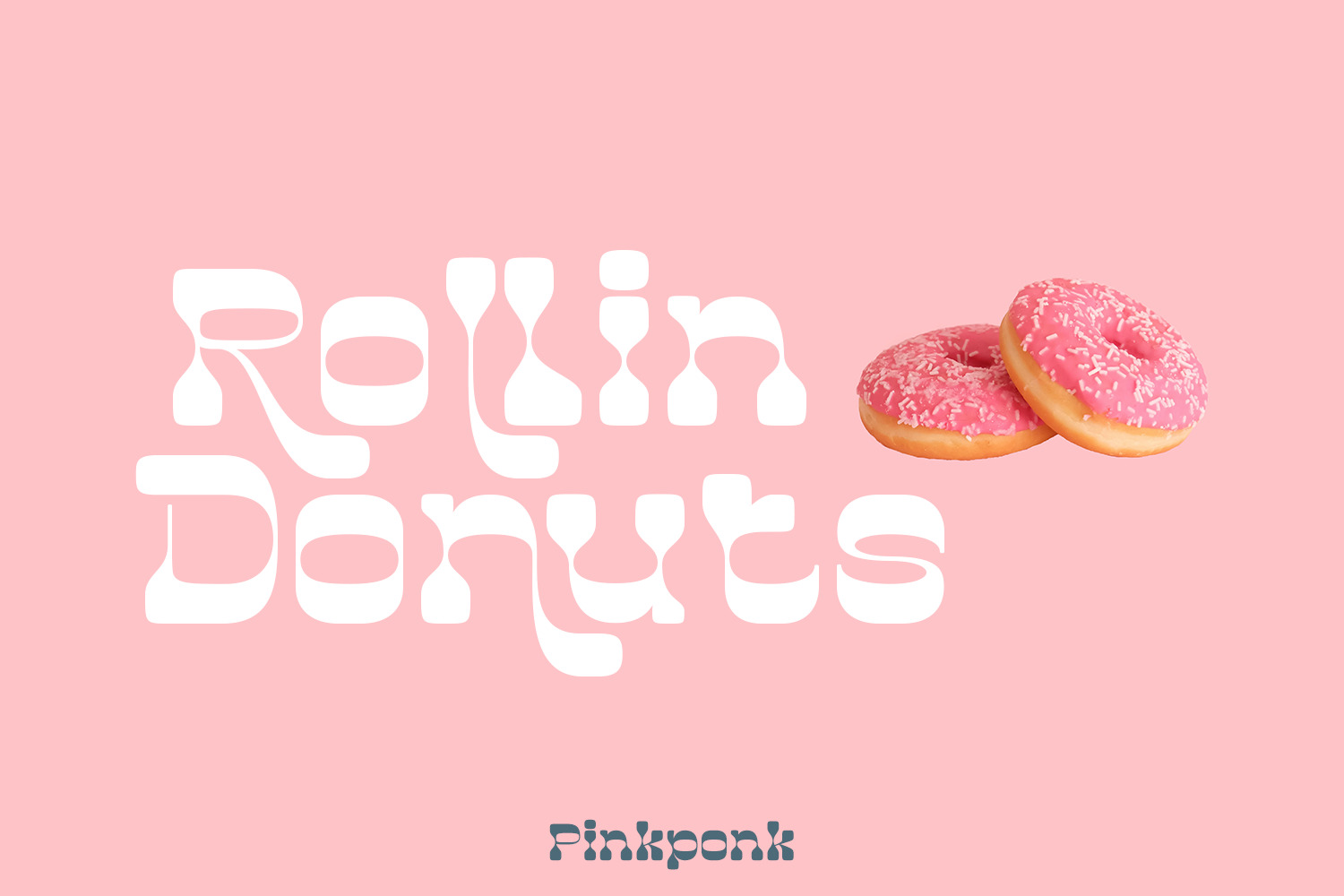 Pinkponk - Groovy Font Pinkponk - Groovy Font