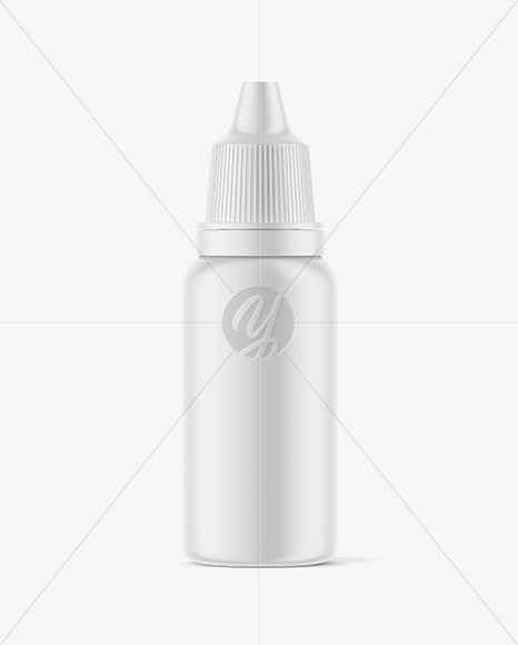 Matte Dropper Bottle Mockup