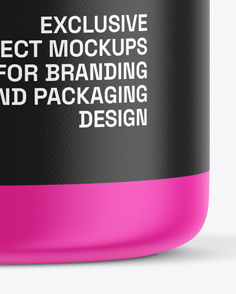 Matte Dropper Bottle Mockup