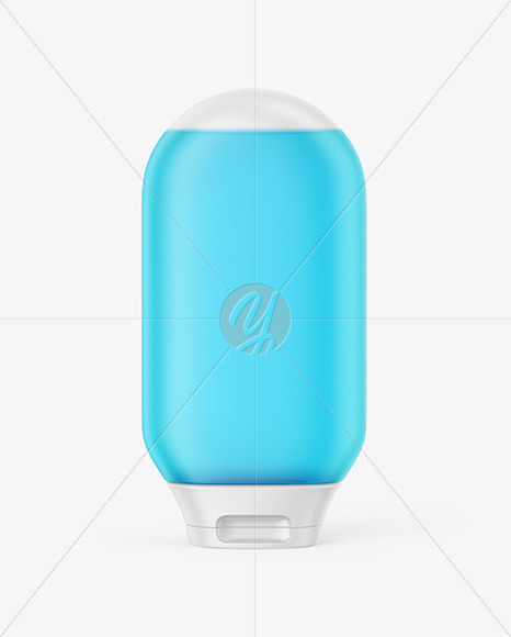 Clear Cosmetic Bottle Mockup