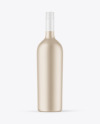 Ceramic Wine Bottle Mockup