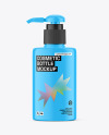 Glossy Cosmetic Spray Bottle Mockup