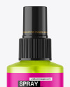 Frosted Plastic Spray Bottle Mockup Frosted Plastic Spray Bottle Mockup