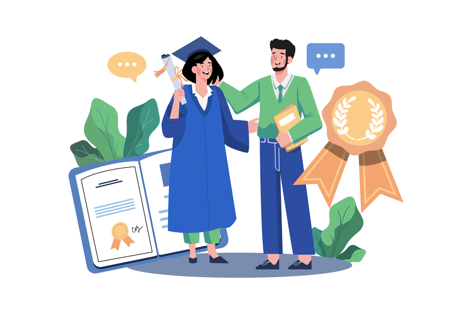 M602_Teacher's Day Illustration Pack M602_Teacher's Day Illustration Pack