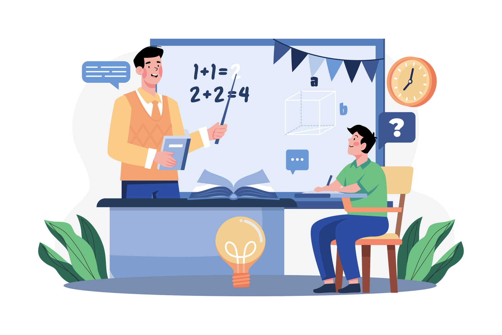 M602_Teacher's Day Illustration Pack M602_Teacher's Day Illustration Pack