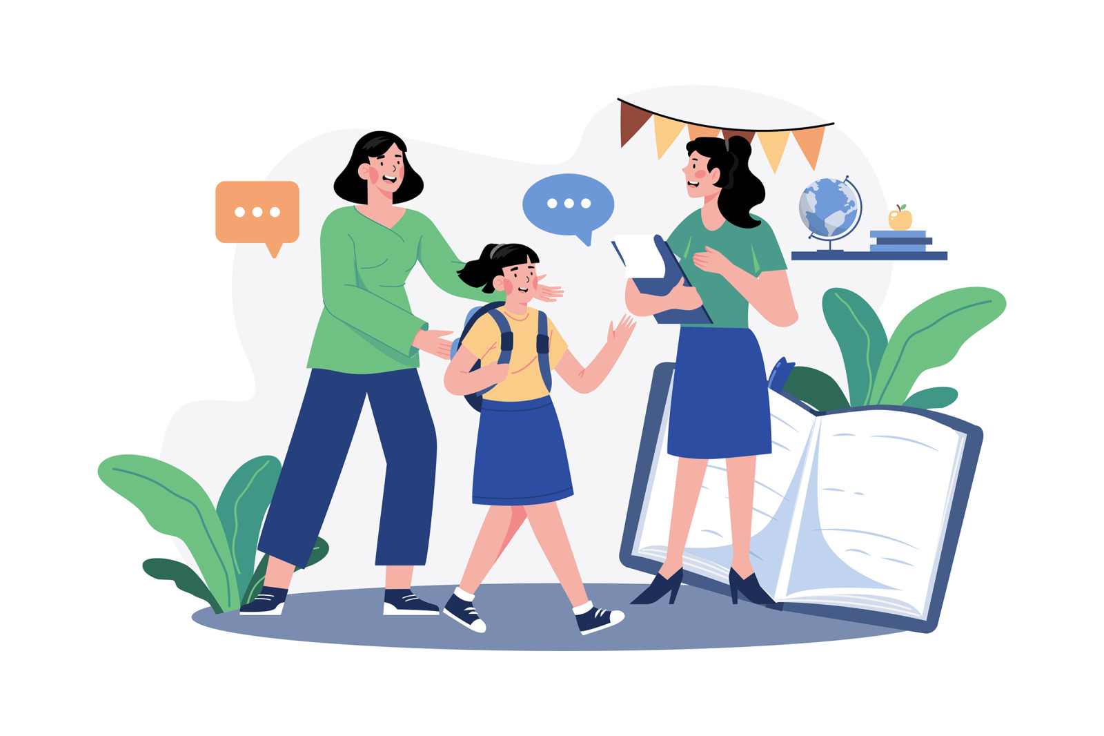 M602_Teacher's Day Illustration Pack M602_Teacher's Day Illustration Pack