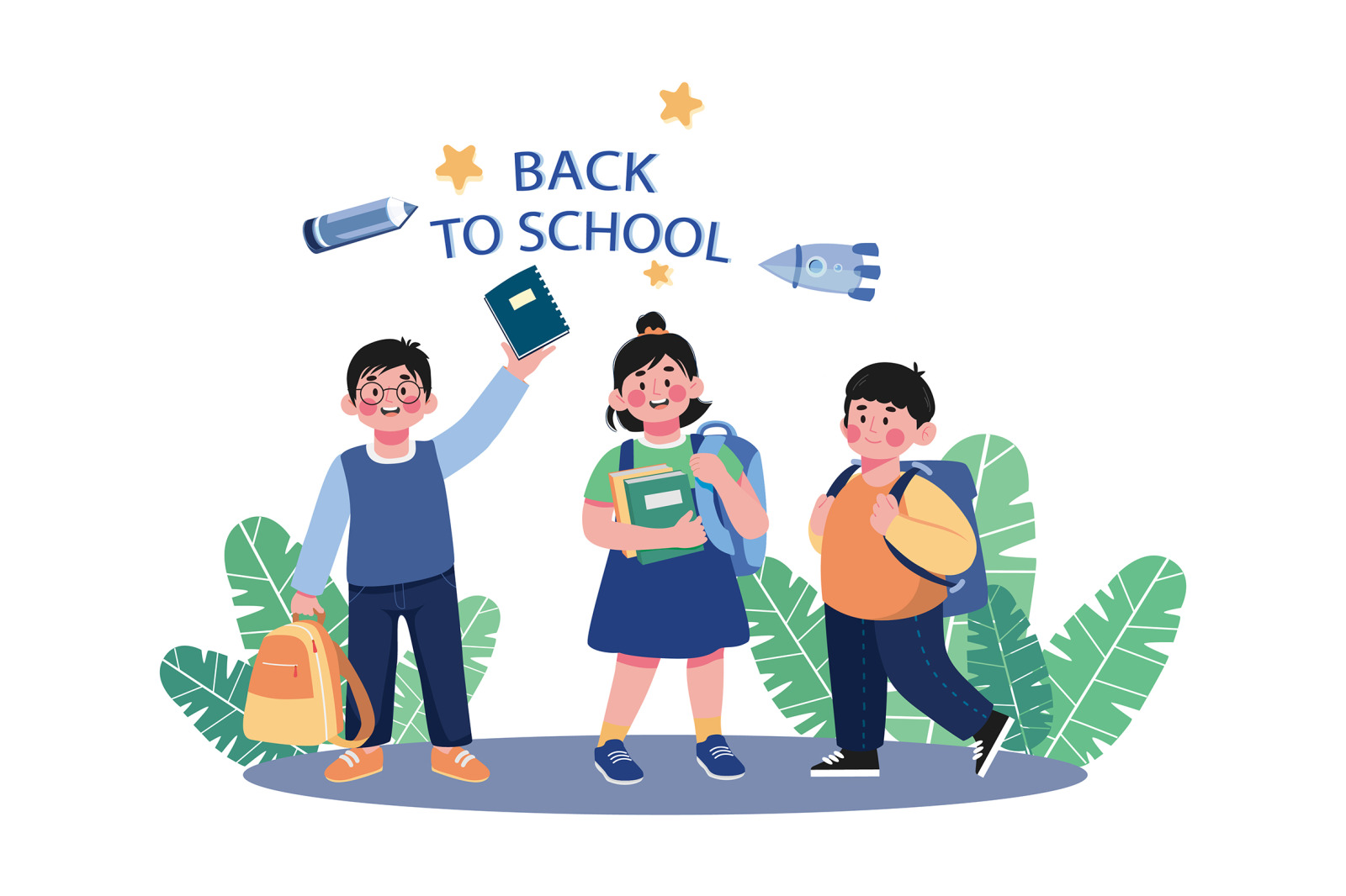 M603_Back To School Illustration Pack M603_Back To School Illustration Pack
