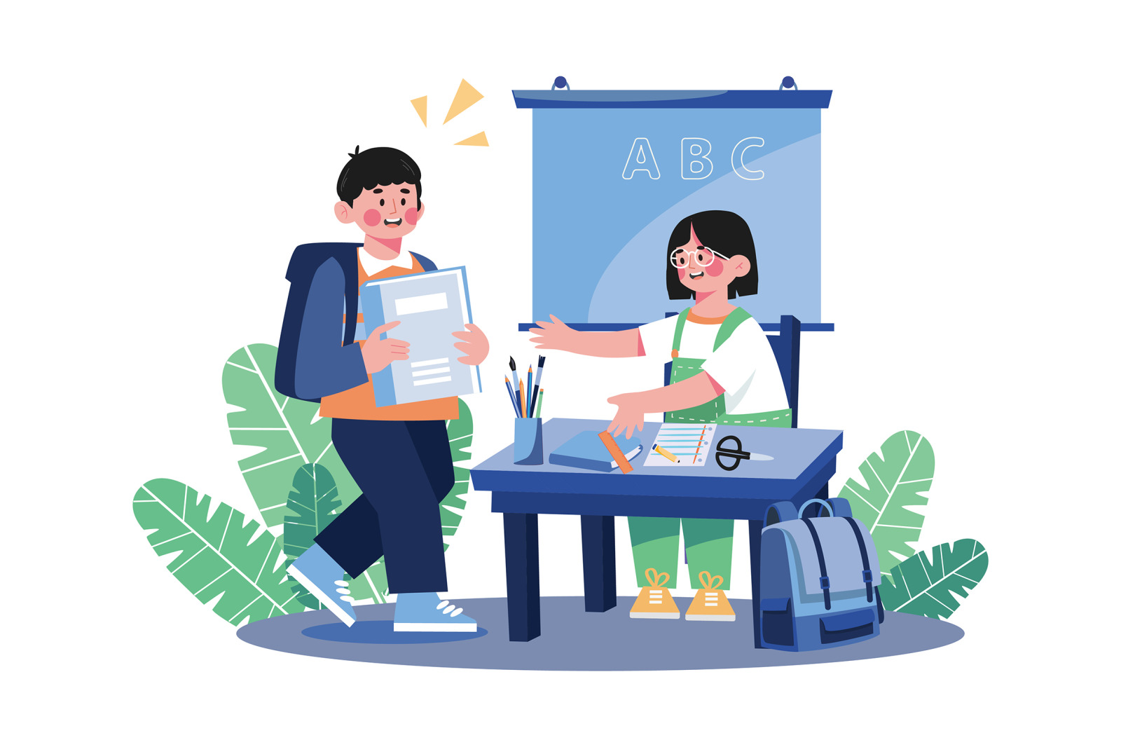 M603_Back To School Illustration Pack M603_Back To School Illustration Pack