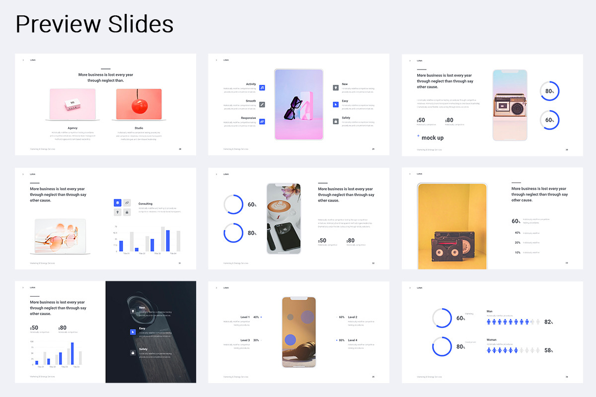 LUMA - Fully Animated Keynote Presentation Template LUMA - Fully Animated Keynote Presentation Template