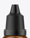 Amber Glass Dropper Bottle Mockup