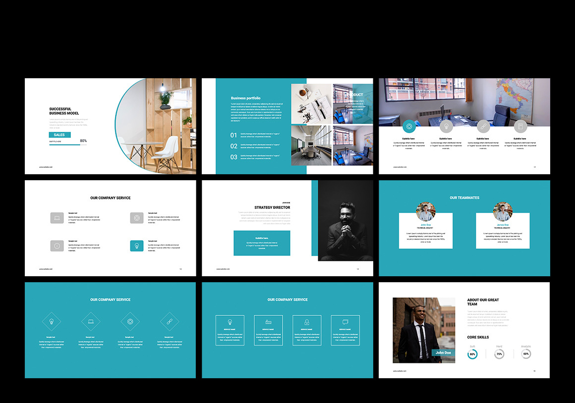 COPE Business Powerpoint Template