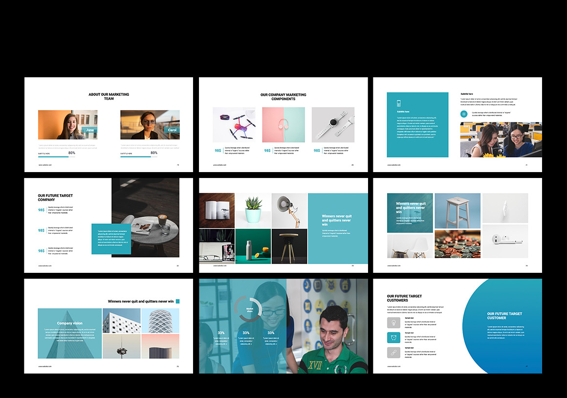 COPE Business Powerpoint Template