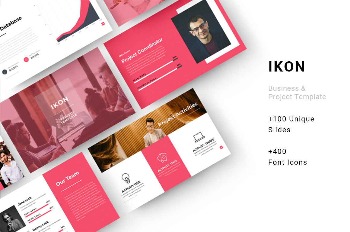 IKON Business &amp; Project Powerpoint Template