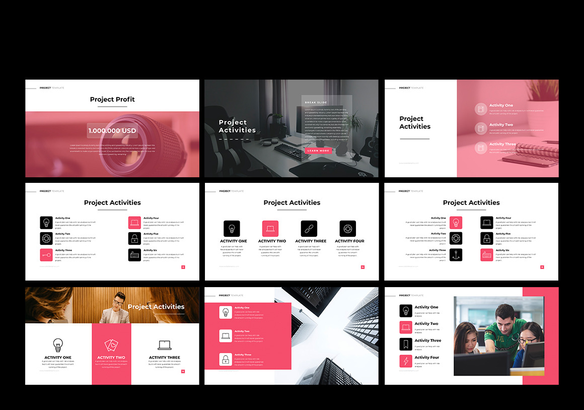 IKON Business &amp; Project Powerpoint Template