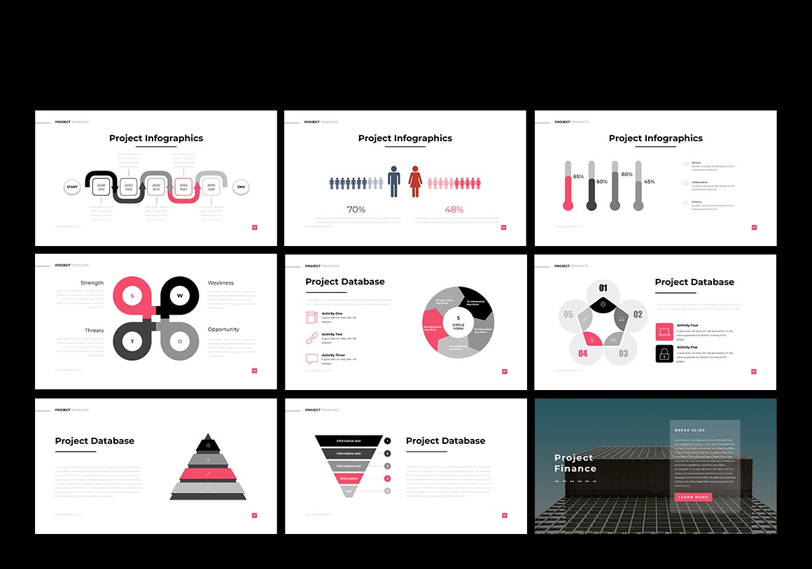 IKON Business &amp; Project Powerpoint Template