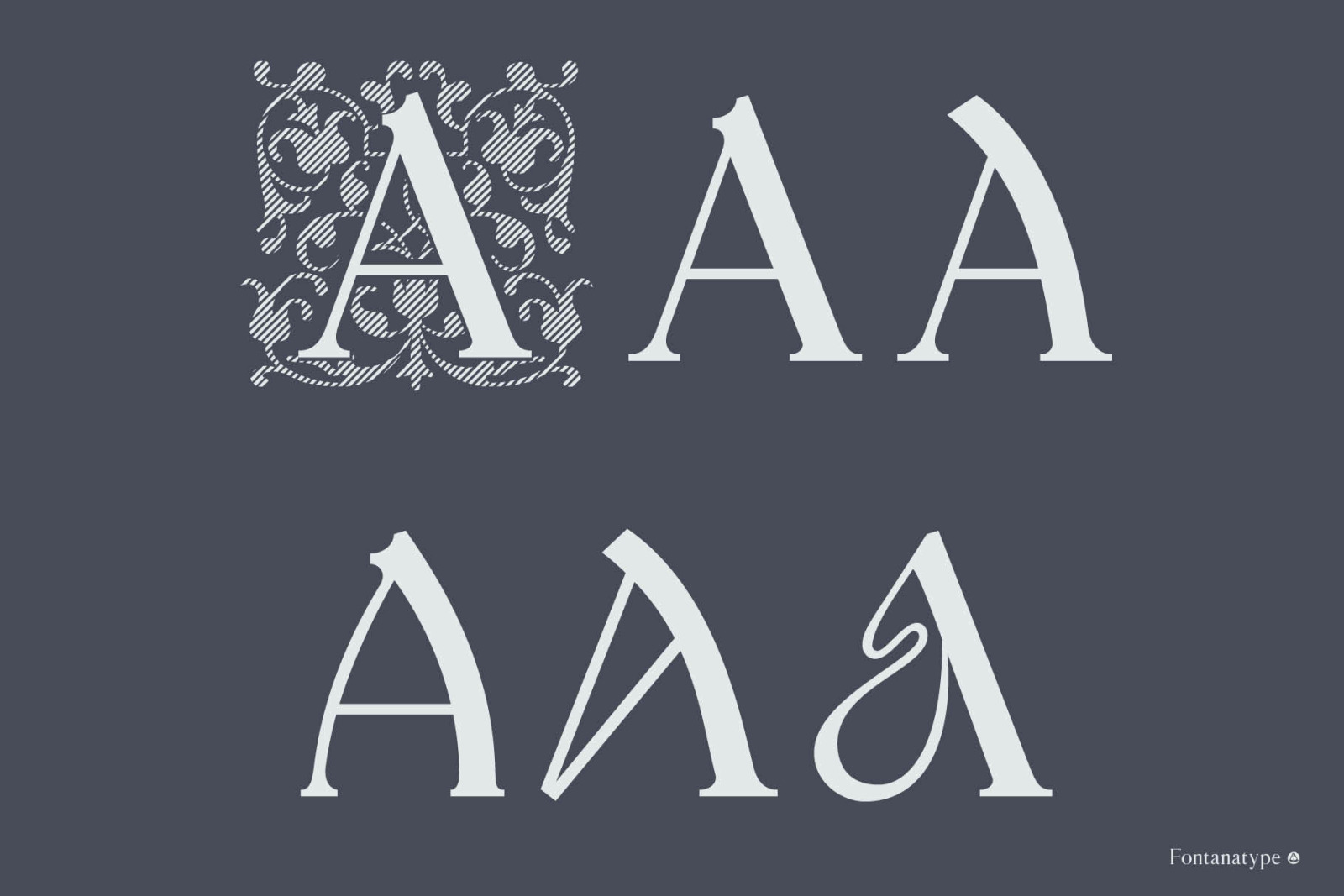 Glosso Typeface Family Glosso Typeface Family