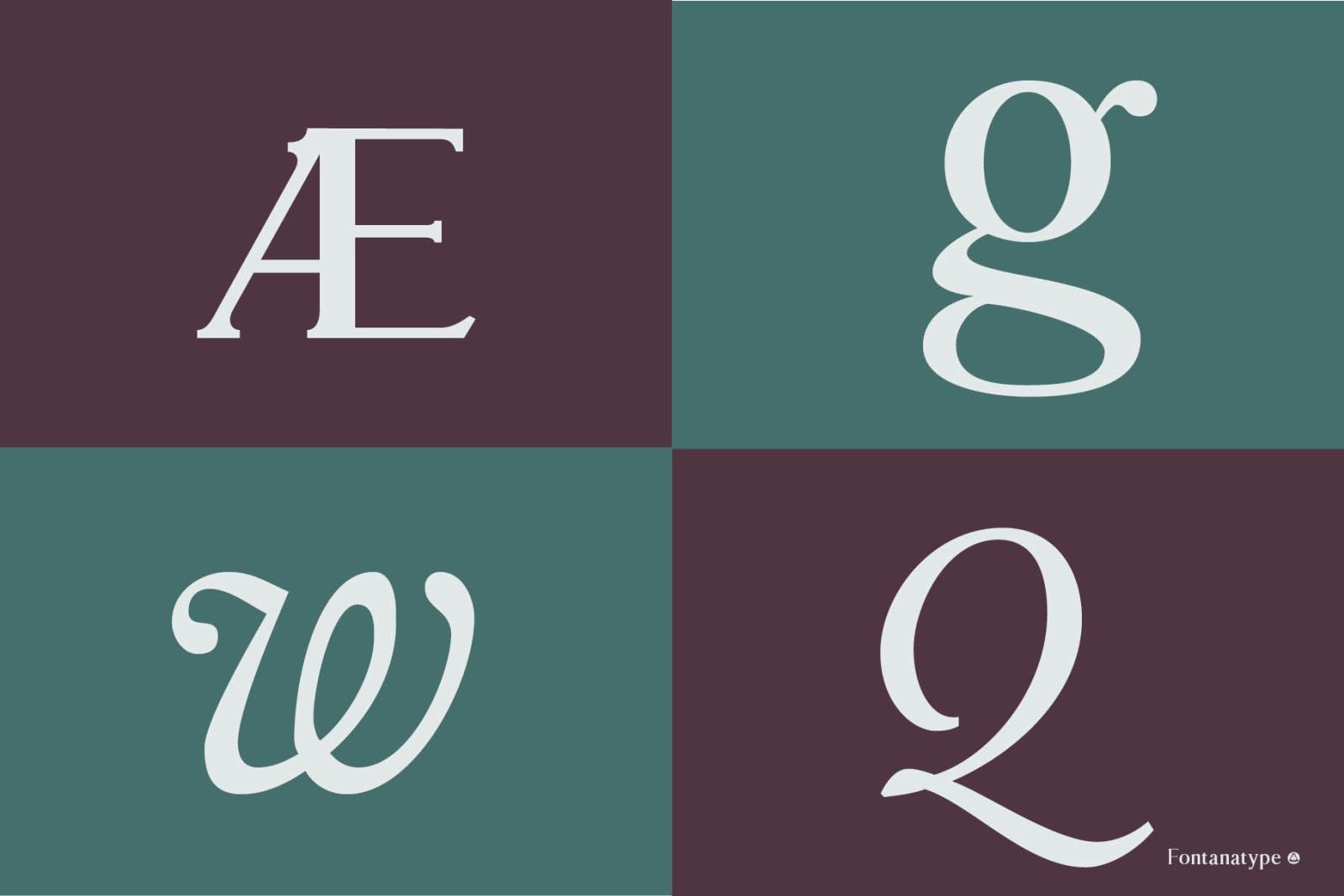 Glosso Typeface Family Glosso Typeface Family