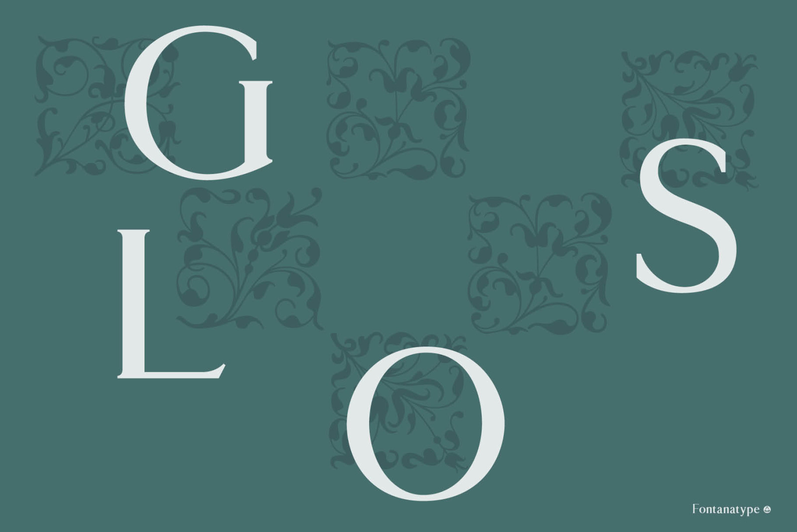 Glosso Typeface Family Glosso Typeface Family
