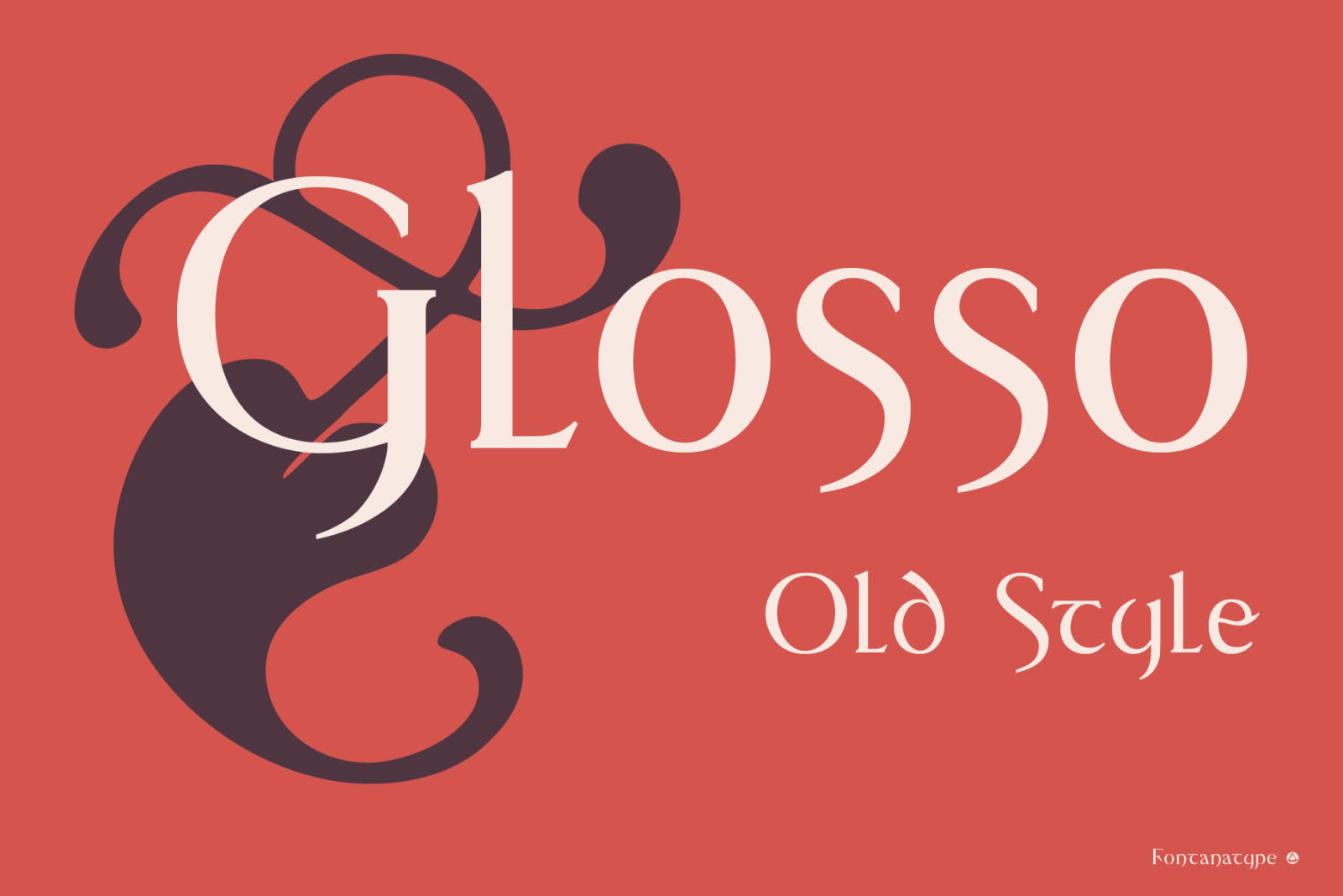 Glosso Typeface Family Glosso Typeface Family