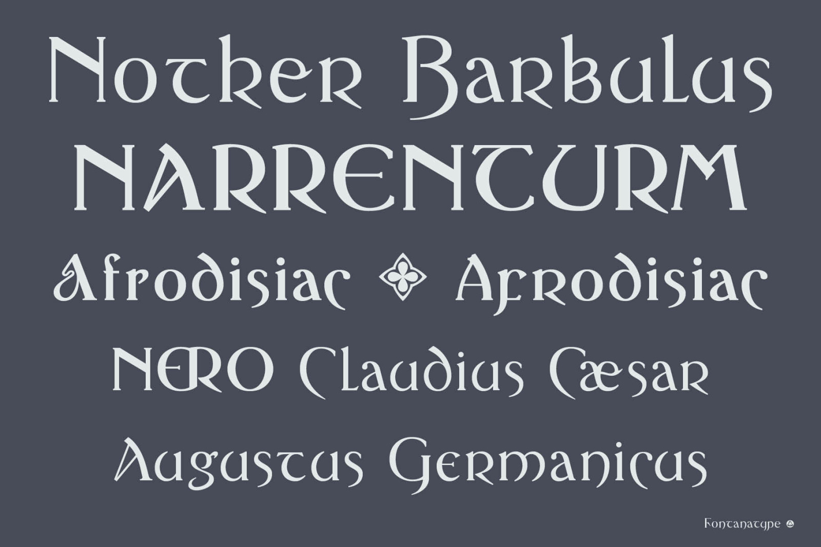 Glosso Typeface Family Glosso Typeface Family