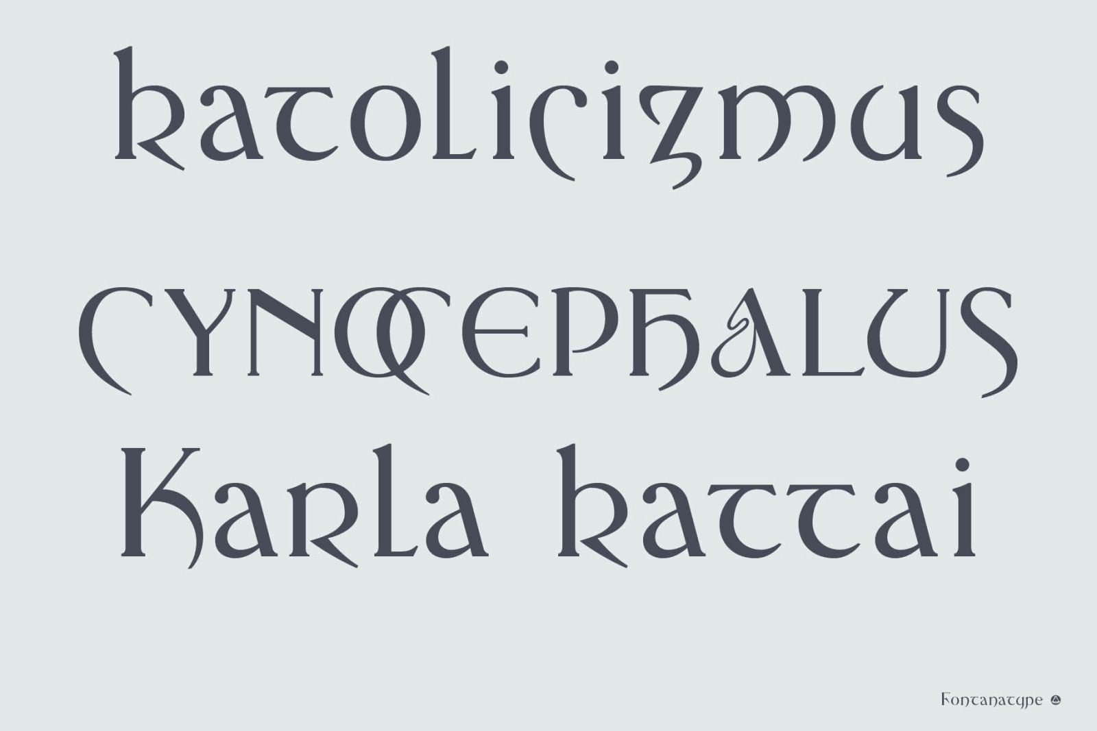 Glosso Typeface Family Glosso Typeface Family