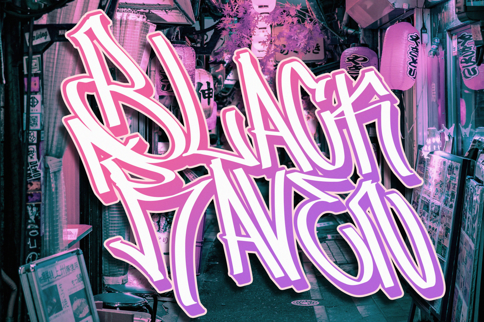 Skypilot | Layered Graffiti Font