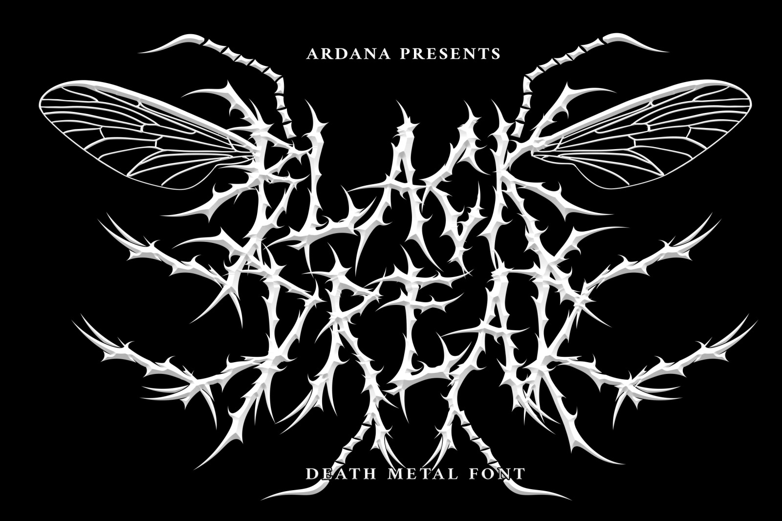 Black Dread | Death Metal Font