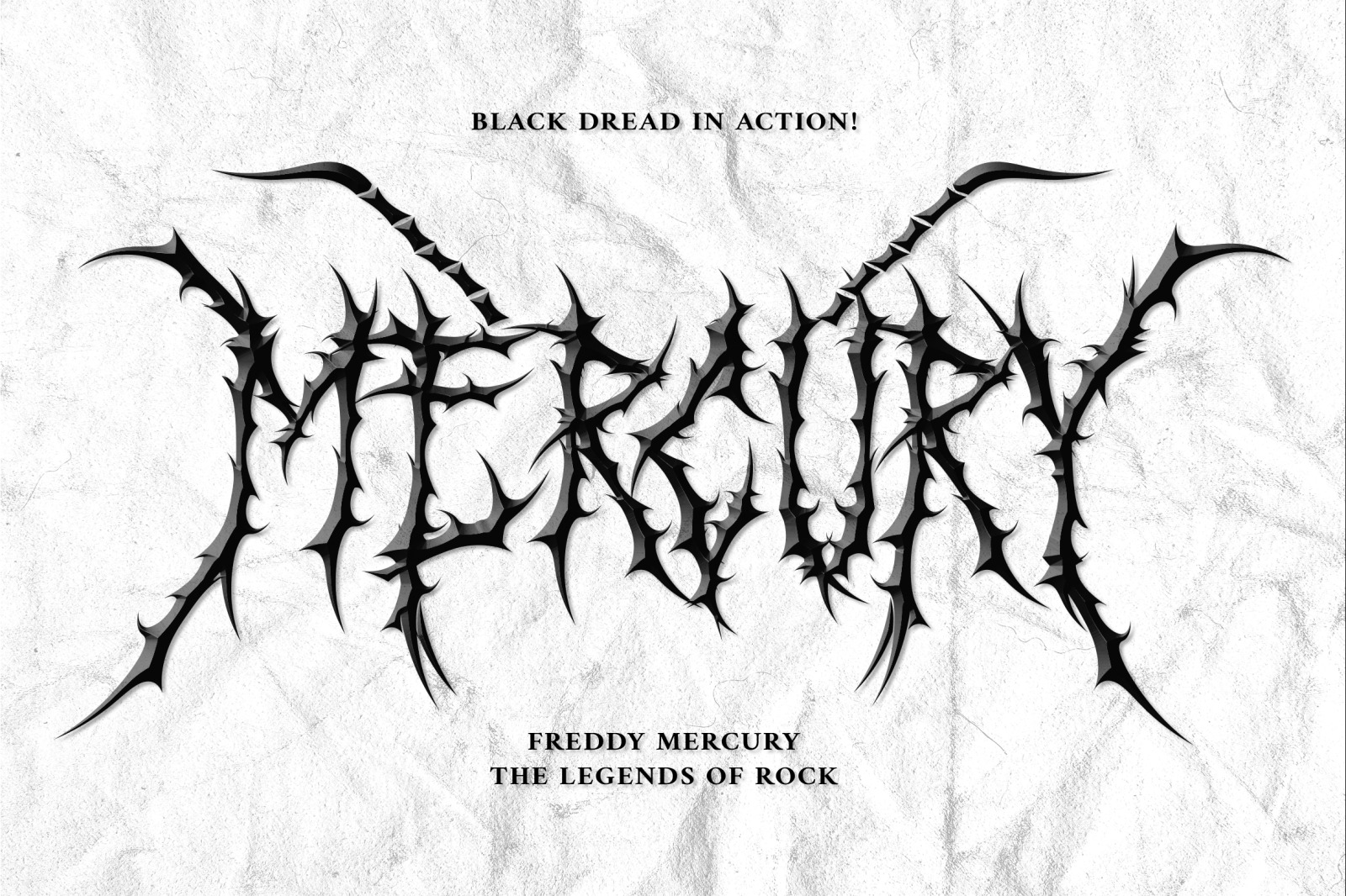 Black Dread | Death Metal Font