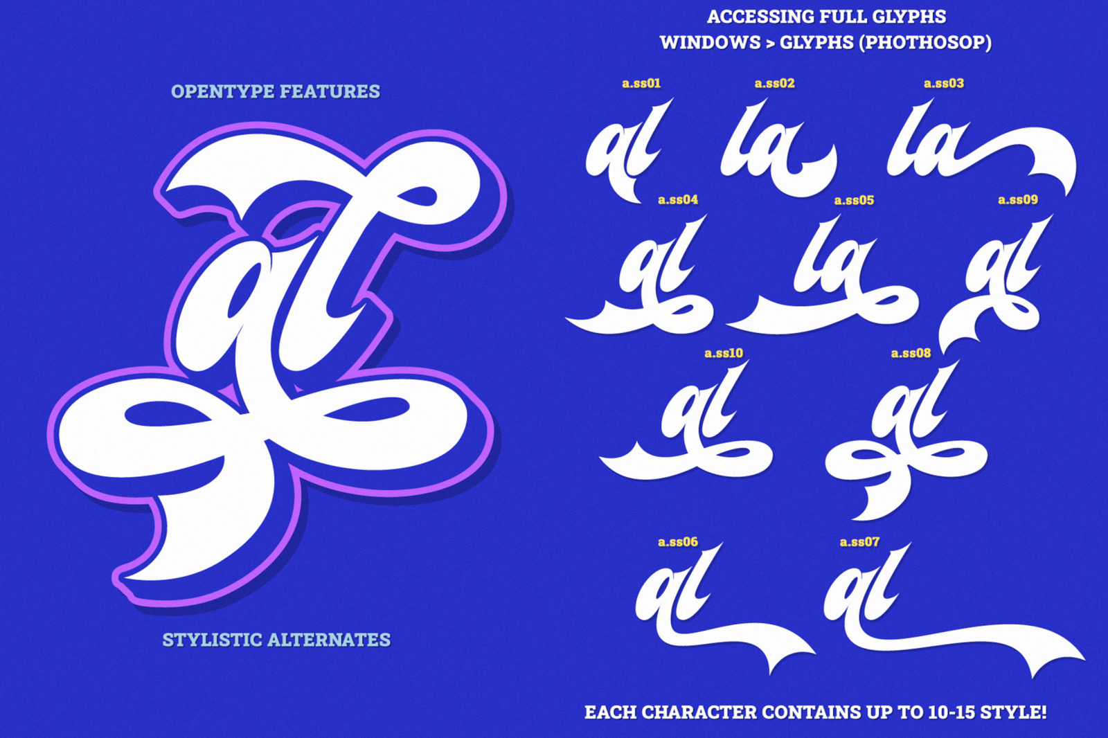 Lettro | Retro Layered Script Lettro | Retro Layered Script