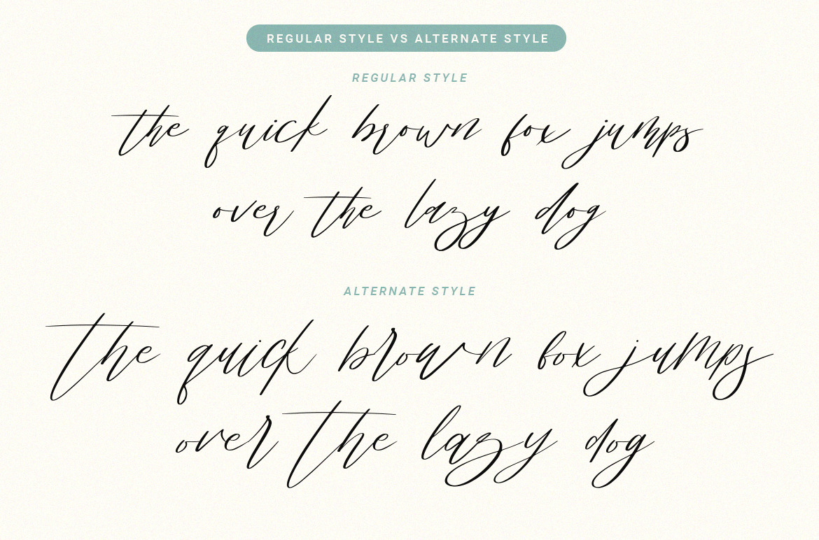 Bisqootte | Modern Calligraphy Font