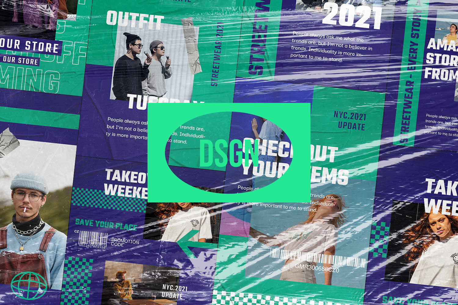 Brick Urban Instagram Templates