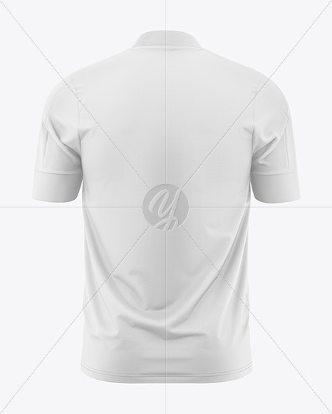 Soccer T-Shirt Mockup - Back View