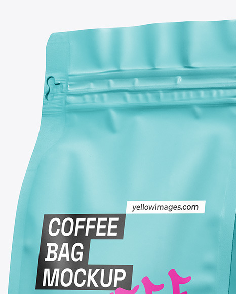 Matte Stand-Up Bag Mockup