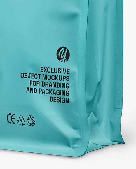 Matte Stand-Up Bag Mockup