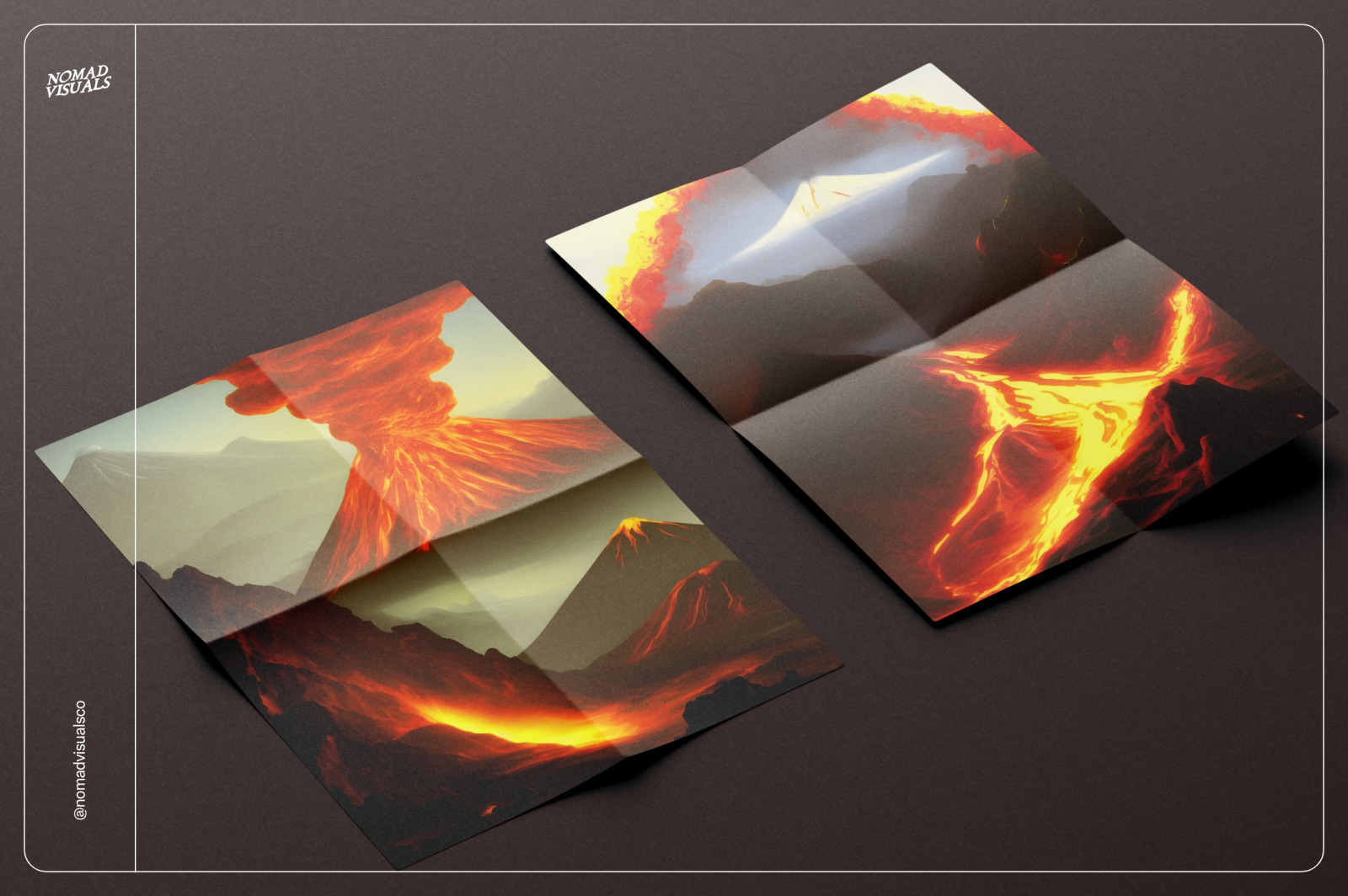 Volcano Illustrations