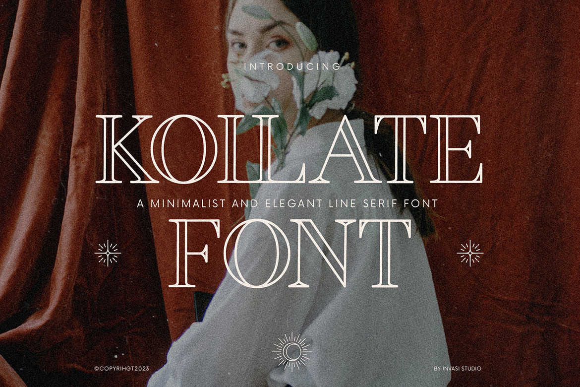 Kollate - Line Display Serif Kollate - Line Display Serif